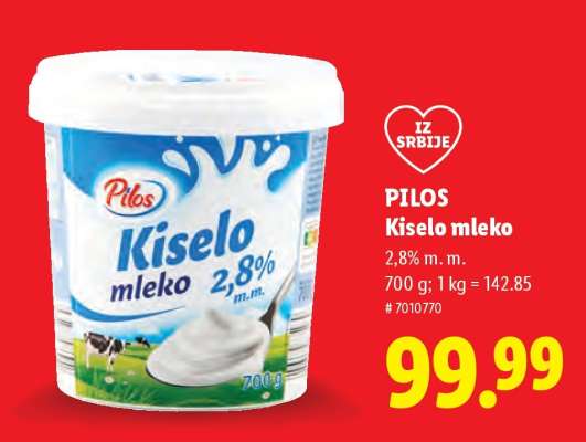 Pilos Kiselo mleko