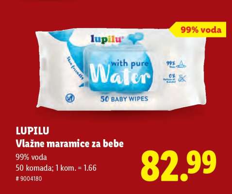 Lupilu Vlažne maramice za bebe