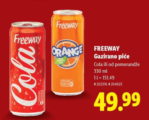 Freeway Gazirano piće