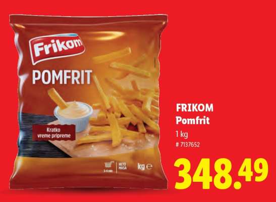 Frikom pomfrit