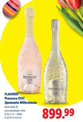 FLAUREO Prosecco DOC Spumante Millesimato