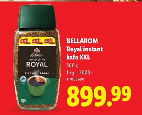 Bellarom Royal instant kafa XXL