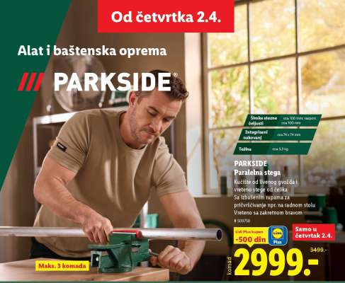 Parkside Paralelna stega