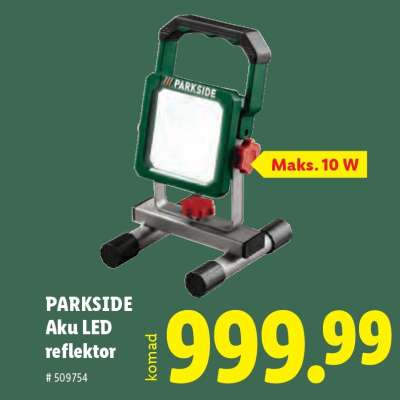 PARKSIDE Aku LED reflektor