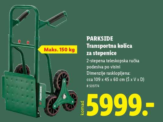 PARKSIDE Transportna kolica za stepenice