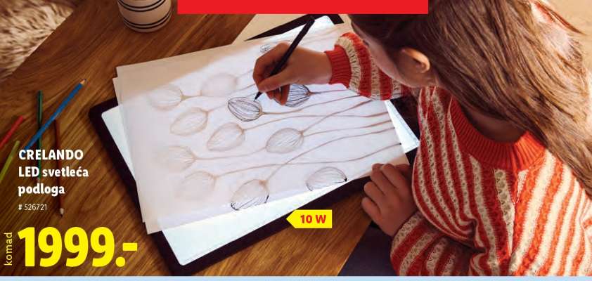 CRELANDO LED svetleća podloga