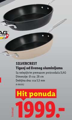 Tiganj od livenog aluminijuma