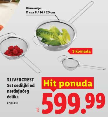 SILVERCREST Set cediljki