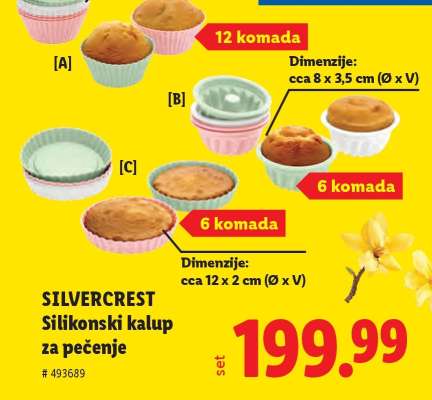 SILVERCREST Silikonski kalup za pečenje