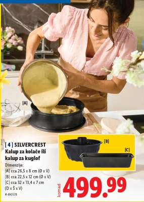 SILVERCREST Kalup za kolače ili kalup za kuglof