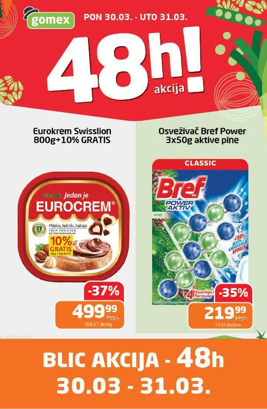 Gomex katalog - 30.03.2026 - 31.03.2026. Stranica 1