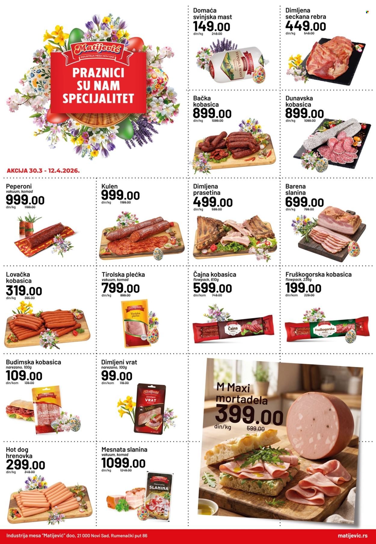 Matijević katalog - 30.03.2026 - 12.04.2026. Stranica 1