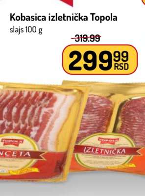 Kobasica Izletnička Topola