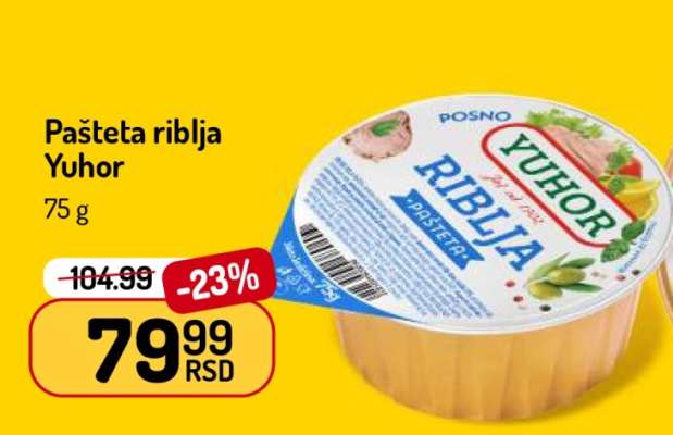 Pašteta riblja Yuhor