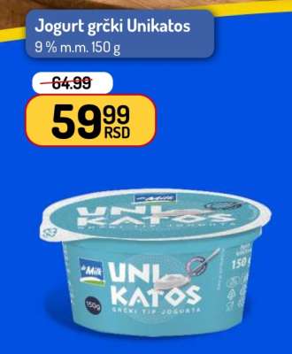 Jogurt grčki Unikatos