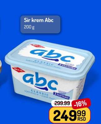 Sir krem Abc