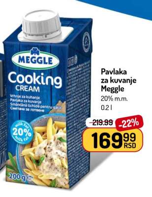 PAVLAKA ZA KUVANJE Meggle
