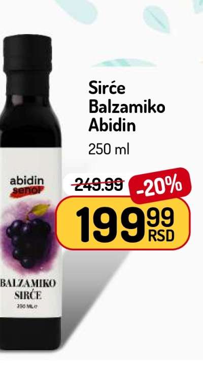 Sirće Balzamiko Abidin