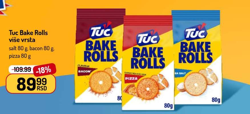 Tuc Bake Rolls