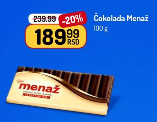 ČOKOLADA MENAŽ