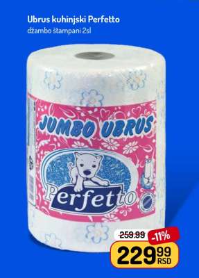 Ubrus kuhinjski Perfetto