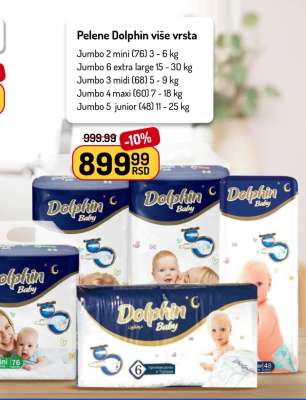 Pelene Dolphin više vrsta