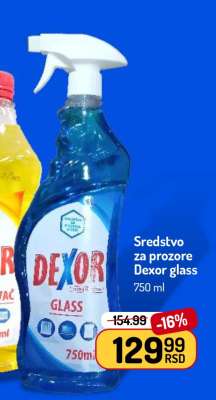 Sredstvo za prozore Dexor glass