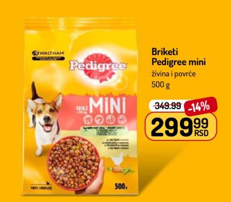Briketi Pedigree mini