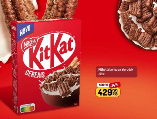 Kitkat žitarice za doručak