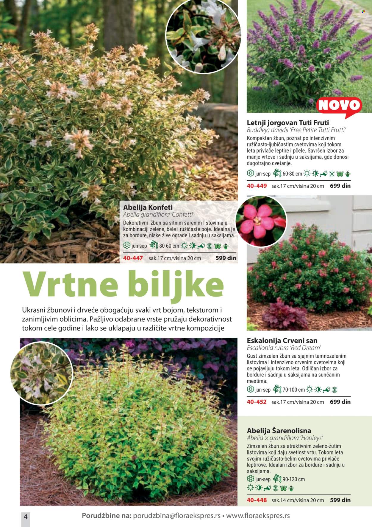 Flora Ekspres katalog. Stranica 4