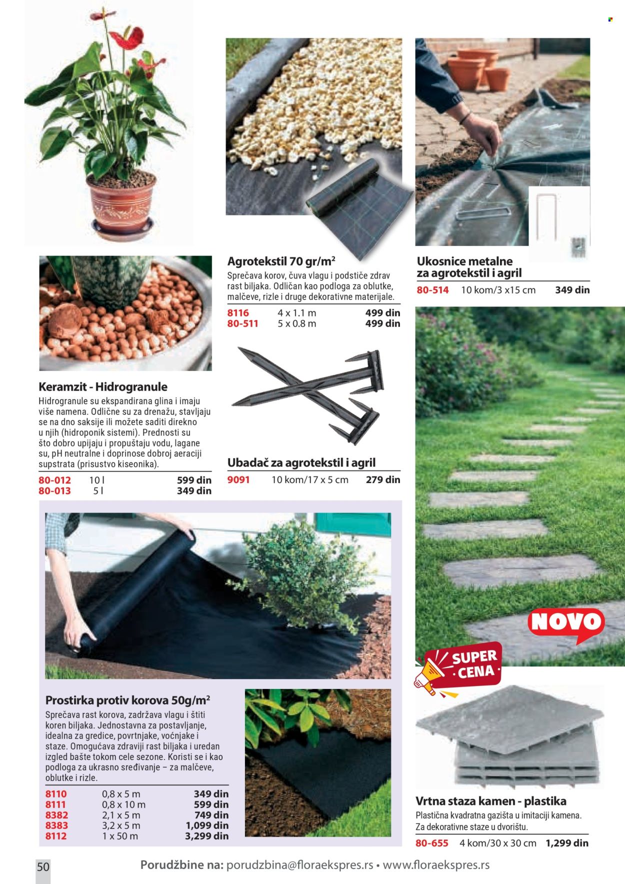 Flora Ekspres katalog. Stranica 50