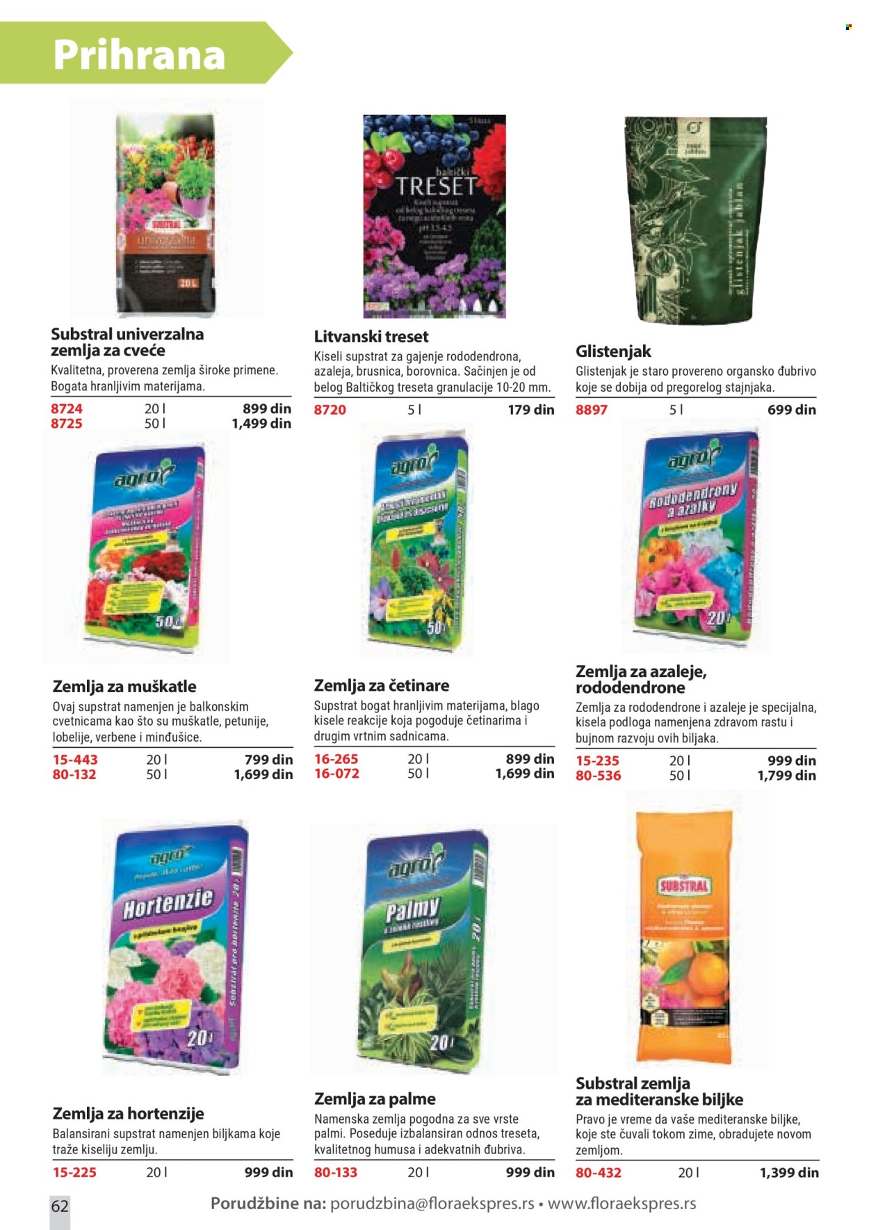 Flora Ekspres katalog. Stranica 62