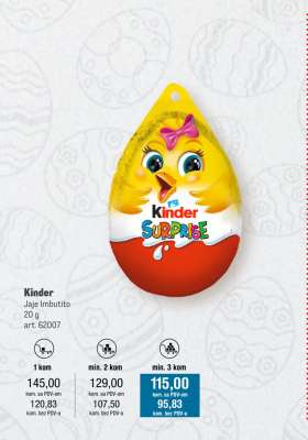 Kinder Jaje Imbuttito