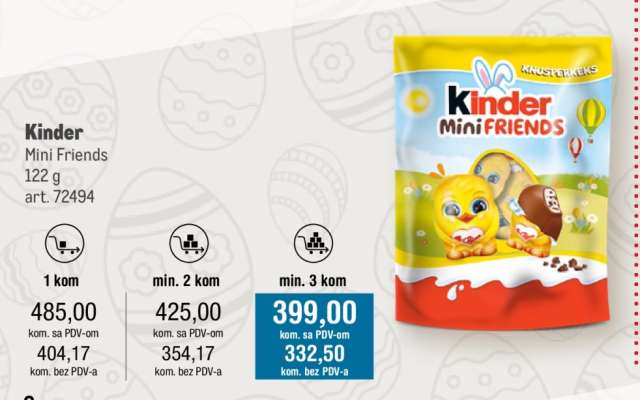 Kinder Mini friends