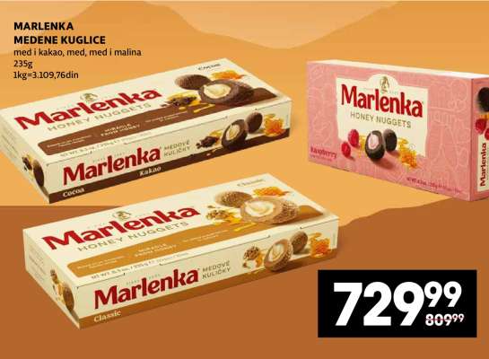 MARLENKA MEDENE KUGLICE