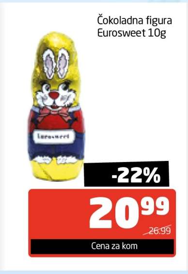 Čokoladna figura Eurosweet 10g