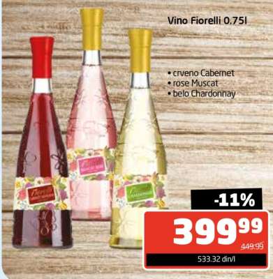 Vino Fiorelli 0.75l