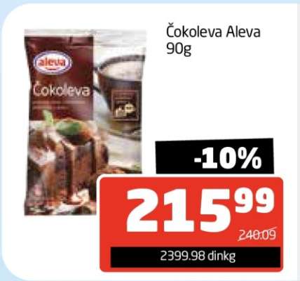 Čokoleva Aleva 90g