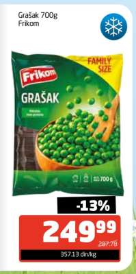 Grašak 700g Frikom