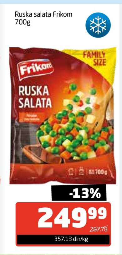 Ruska salata Frikom , 700g