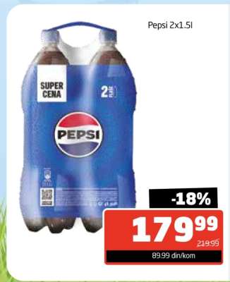 Pepsi 2x1,5l