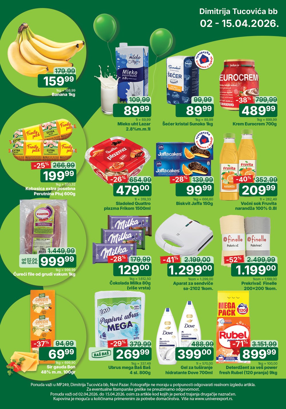 Univerexport katalog - 02.04.2026 - 15.04.2026. Stranica 2