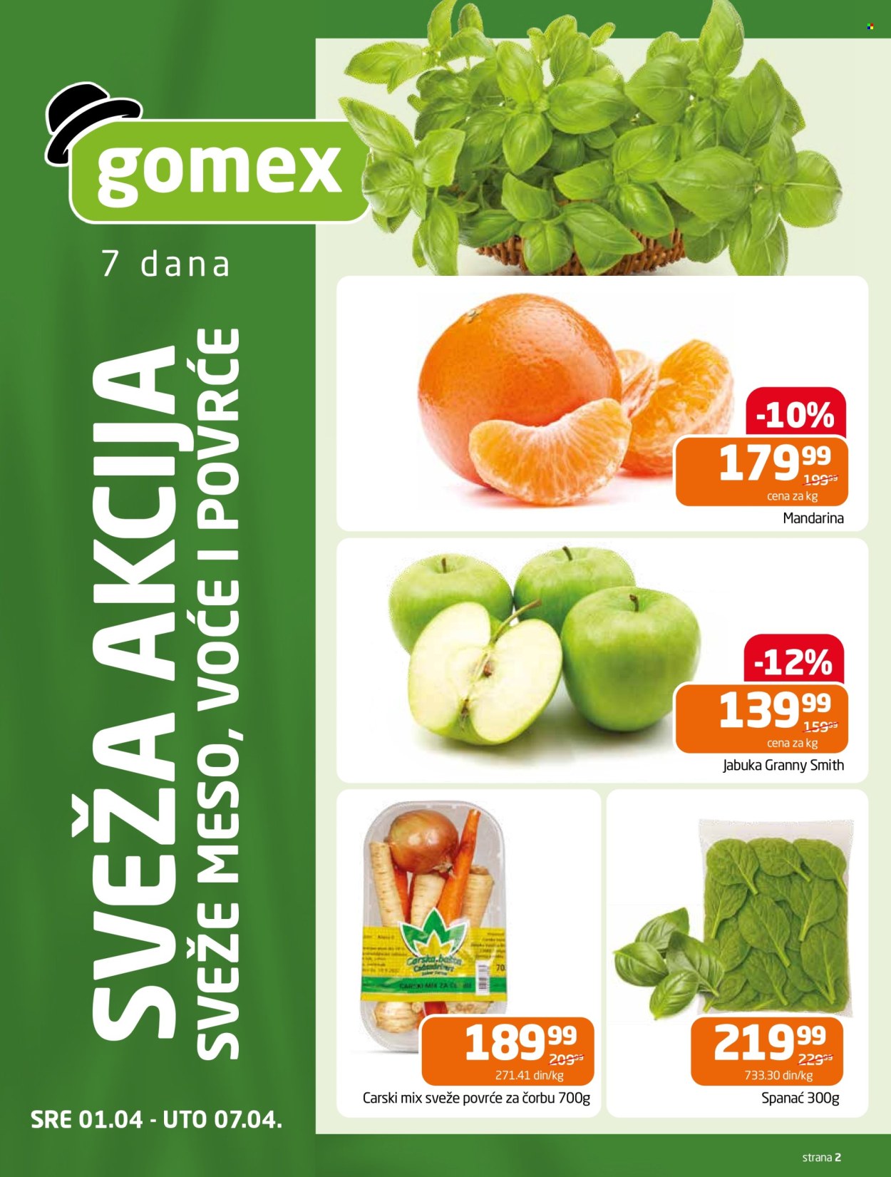 Gomex katalog - 01.04.2026 - 14.04.2026. Stranica 2
