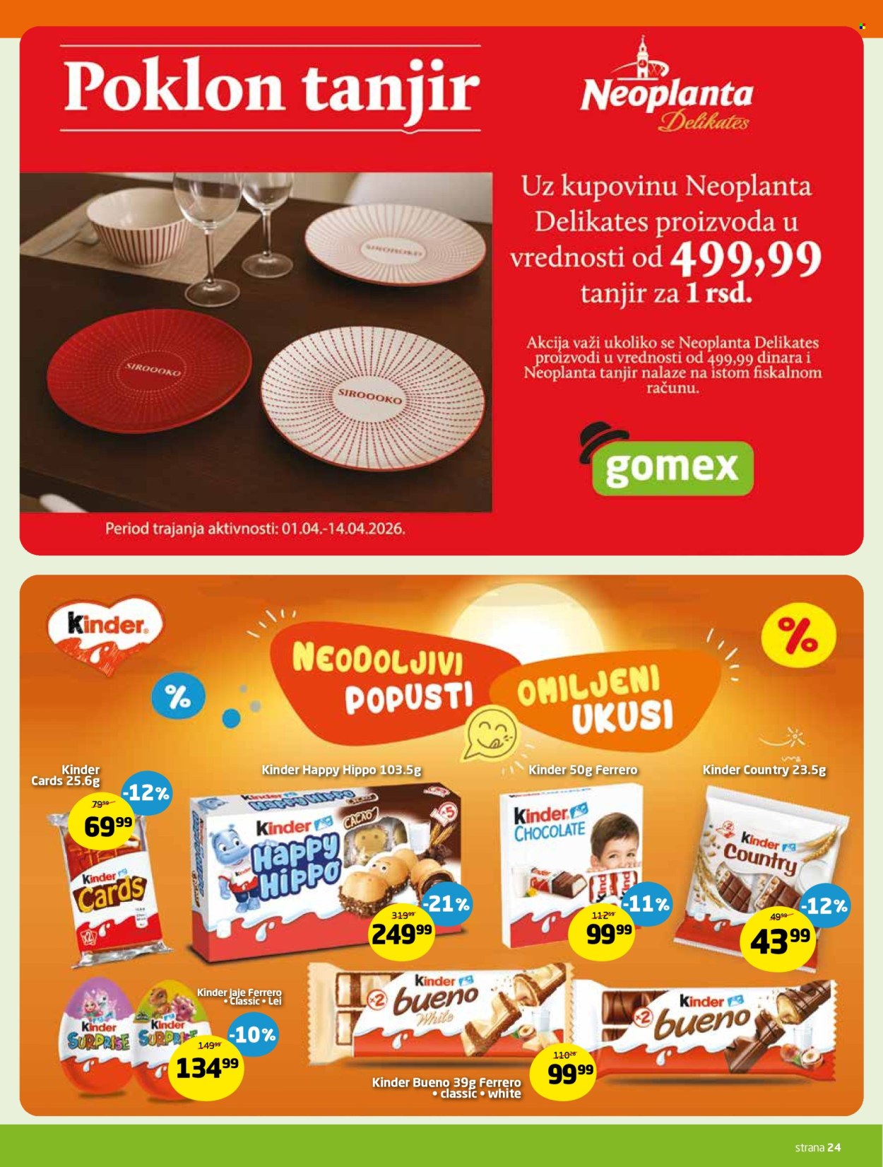 Gomex katalog - 01.04.2026 - 14.04.2026. Stranica 24