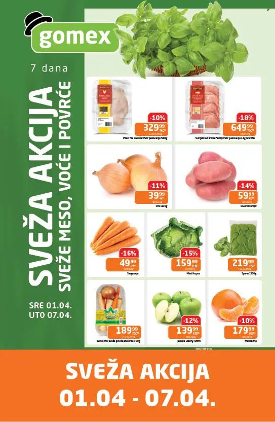 Gomex katalog - 01.04.2026 - 07.04.2026. Stranica 1