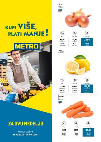 Metro katalog - 31.03.2026 - 06.04.2026.