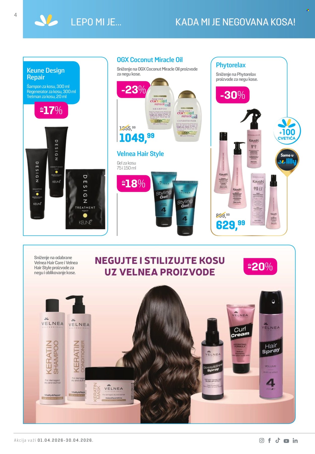 Lilly Drogerie katalog - 01.04.2026 - 30.04.2026. Stranica 4