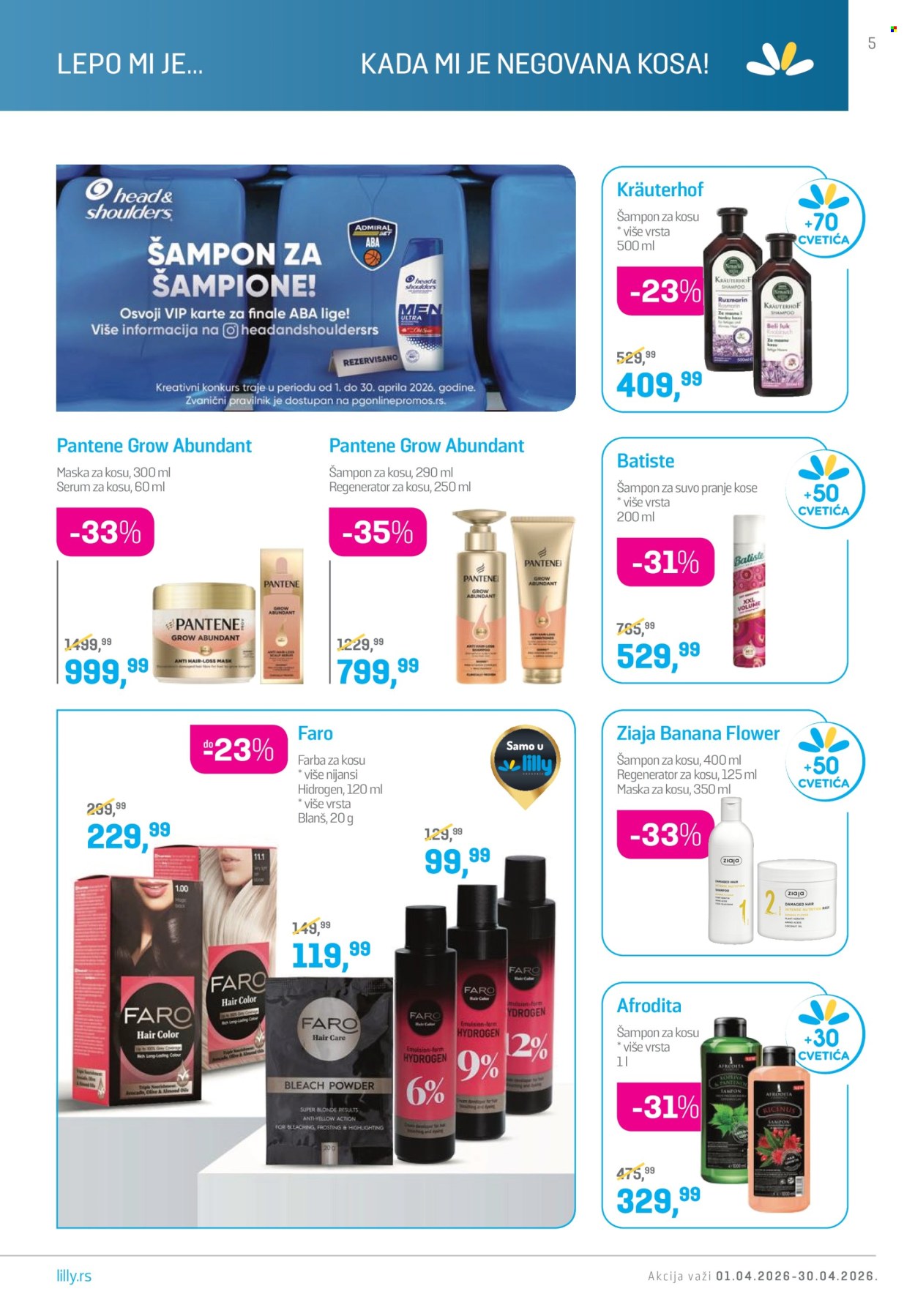 Lilly Drogerie katalog - 01.04.2026 - 30.04.2026. Stranica 5