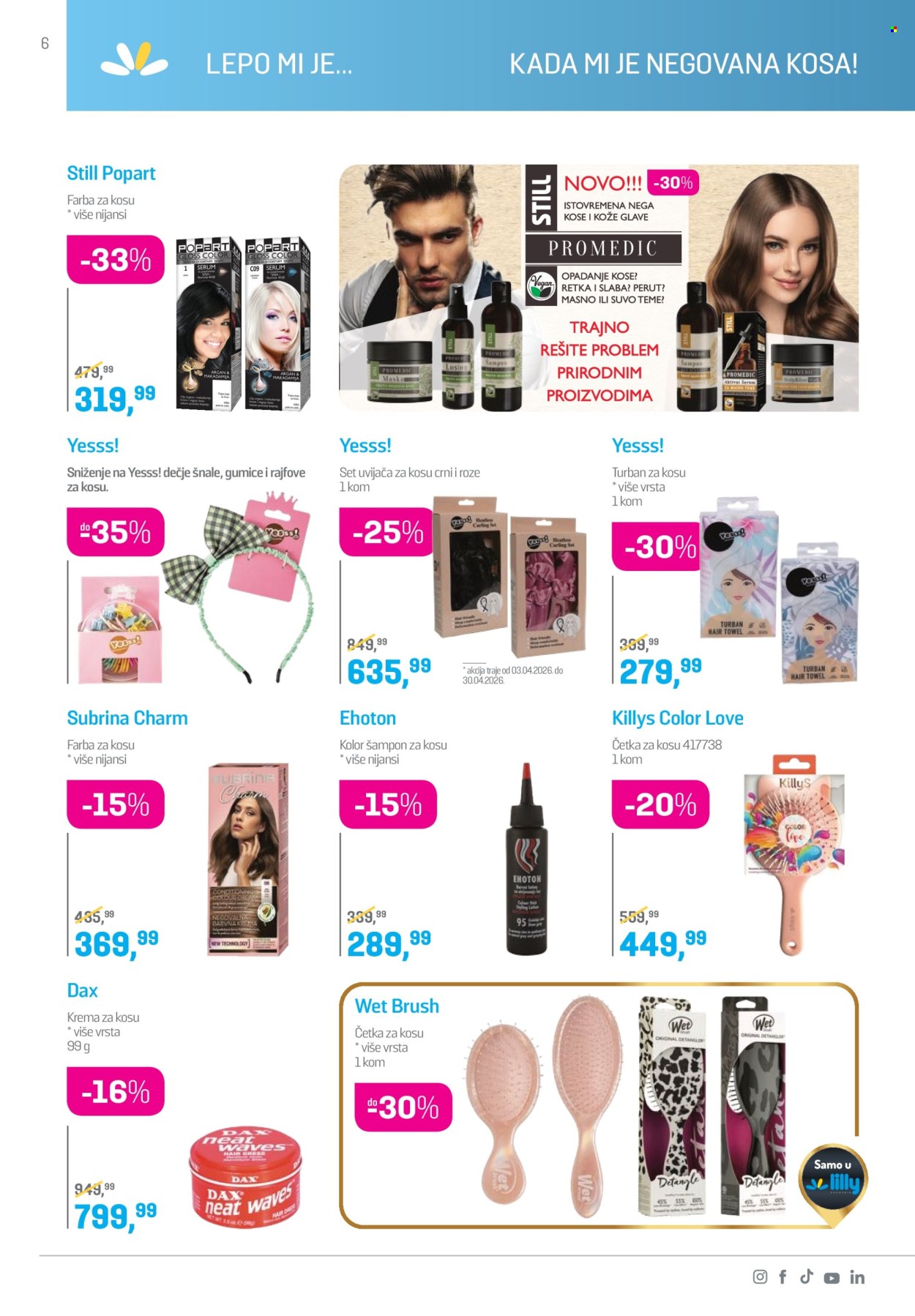 Lilly Drogerie katalog - 01.04.2026 - 30.04.2026. Stranica 6