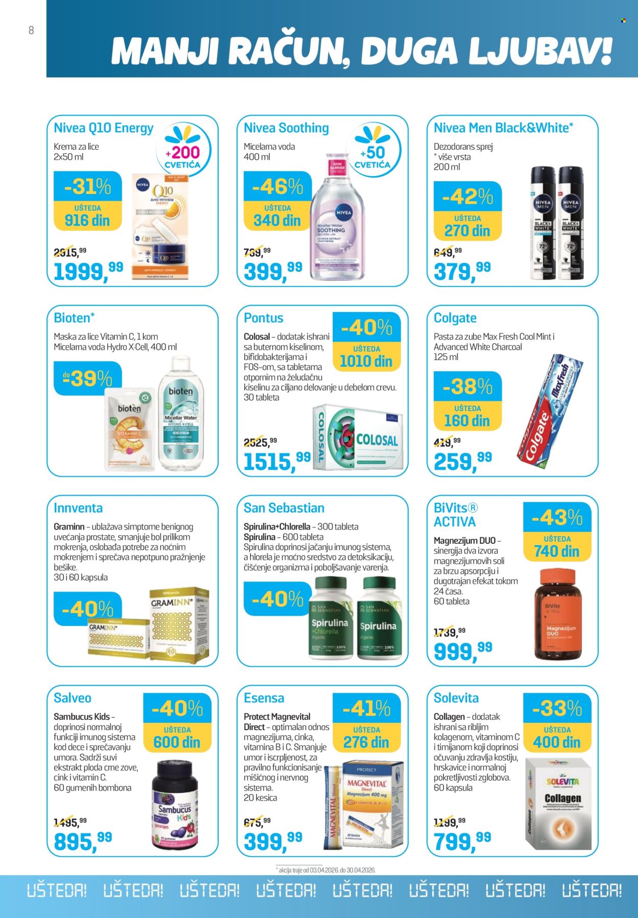 Lilly Drogerie katalog - 01.04.2026 - 30.04.2026. Stranica 8